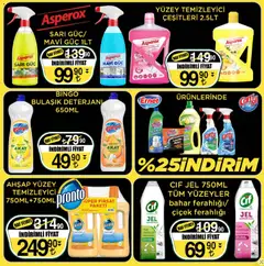 17.04.2026 tarihinden itibaren geçerli olan Sarıyer kataloğu önizlemesi | Sayfa: 30 | Ürünler: Lavabo, Sabun, Bulaşık deterjanı, Yüzey temizleyici