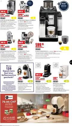 Interdiscount Aktionen ab 08.12.2025 gültig | Seite: 23 | Produkte: Gitter, Kaffee, Kaffeevollautomat, Kaffeemaschine