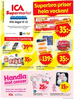 ICA Supermarket - Stockholm Globen - Förhandsvisning av reklamblad från butik ICA Supermarket aktuell från 13.10.2025
