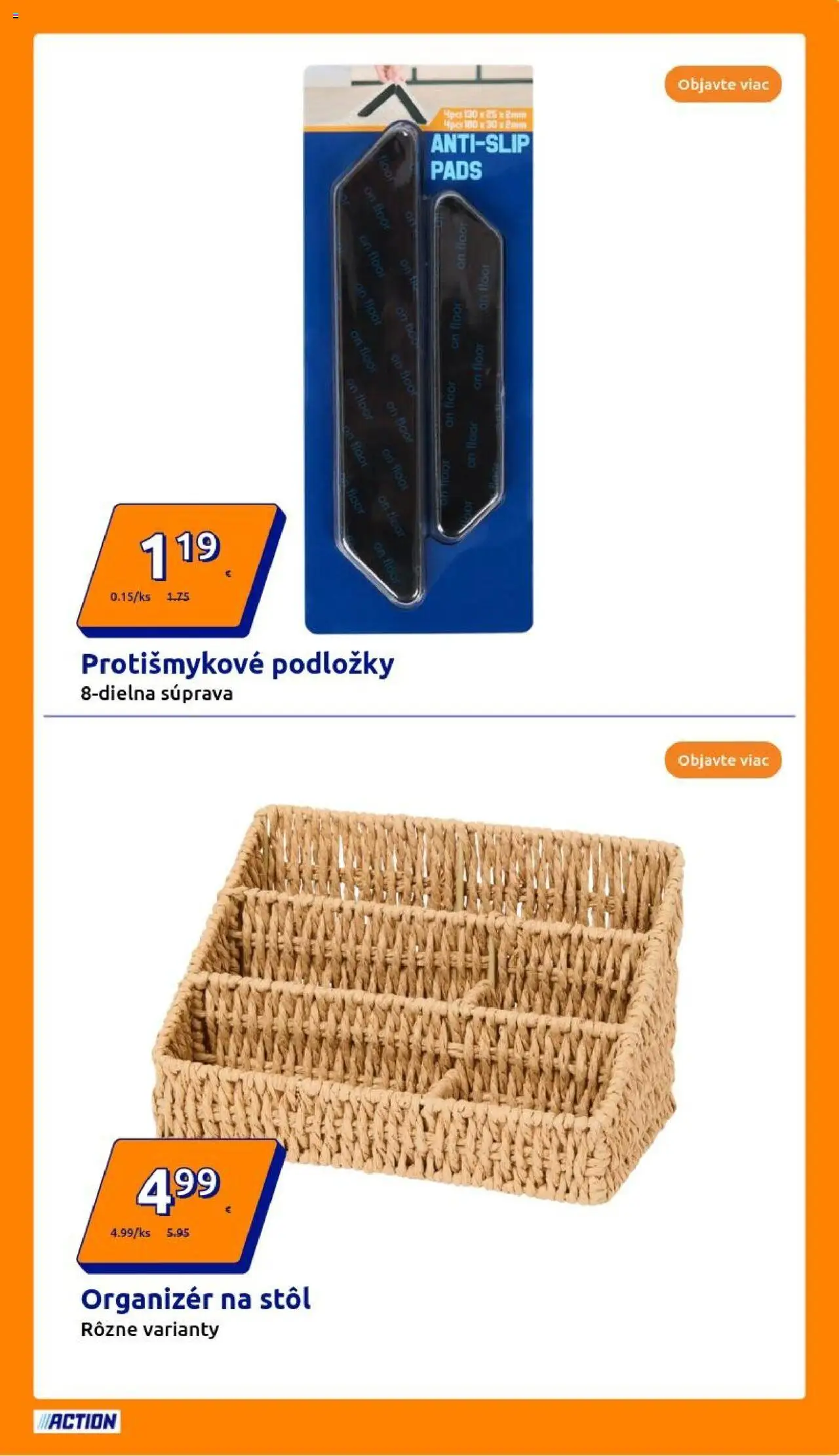 Action leták │ platný od 27.08.2025 | Strana: 25 | Produkty: Organizér, Stôl