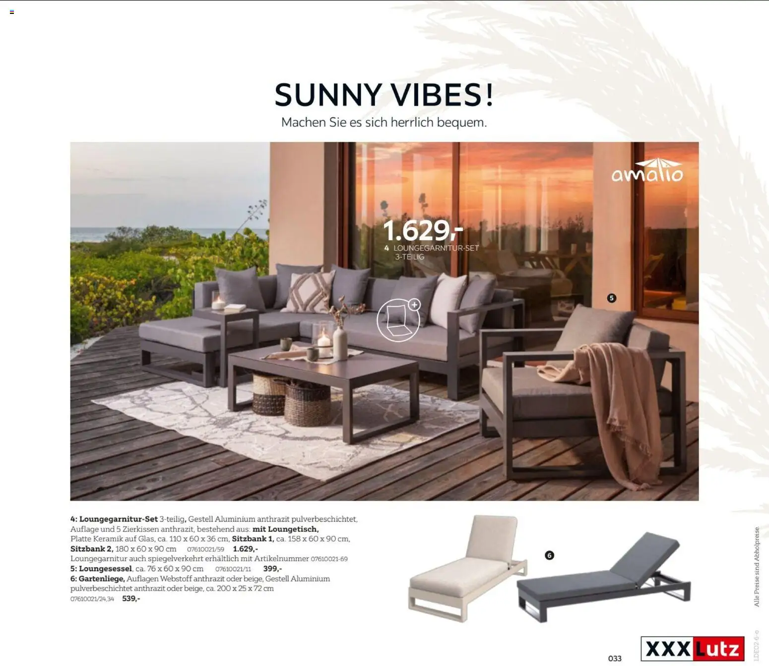 XXXL Lutz My Home Garten – gültig ab 23.02.2026 | Seite: 33 | Produkte: Sitzbank