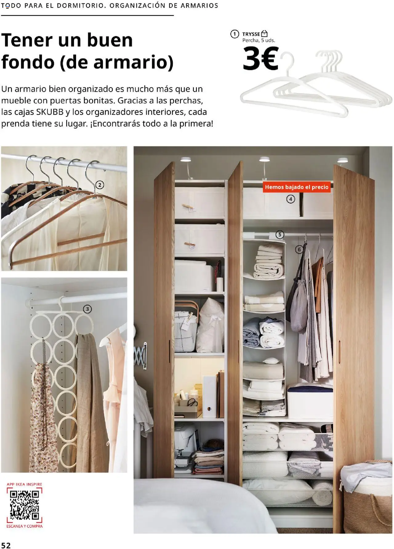Catálogo IKEA Accesorios y decoración │ válido desde el 25.09.2025 | Página: 52 | Productos: Armario
