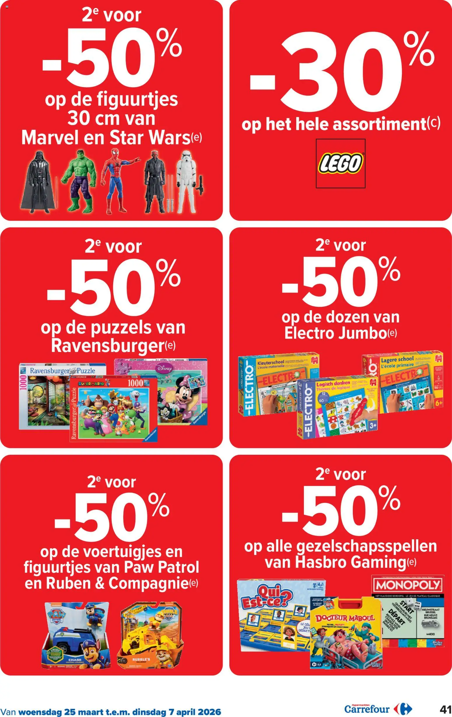 Nieuwe » Carrefour folder van 25/03/2026 🤩  « is er! Ontdek geweldige aanbiedingen en bespaar. | Belgium