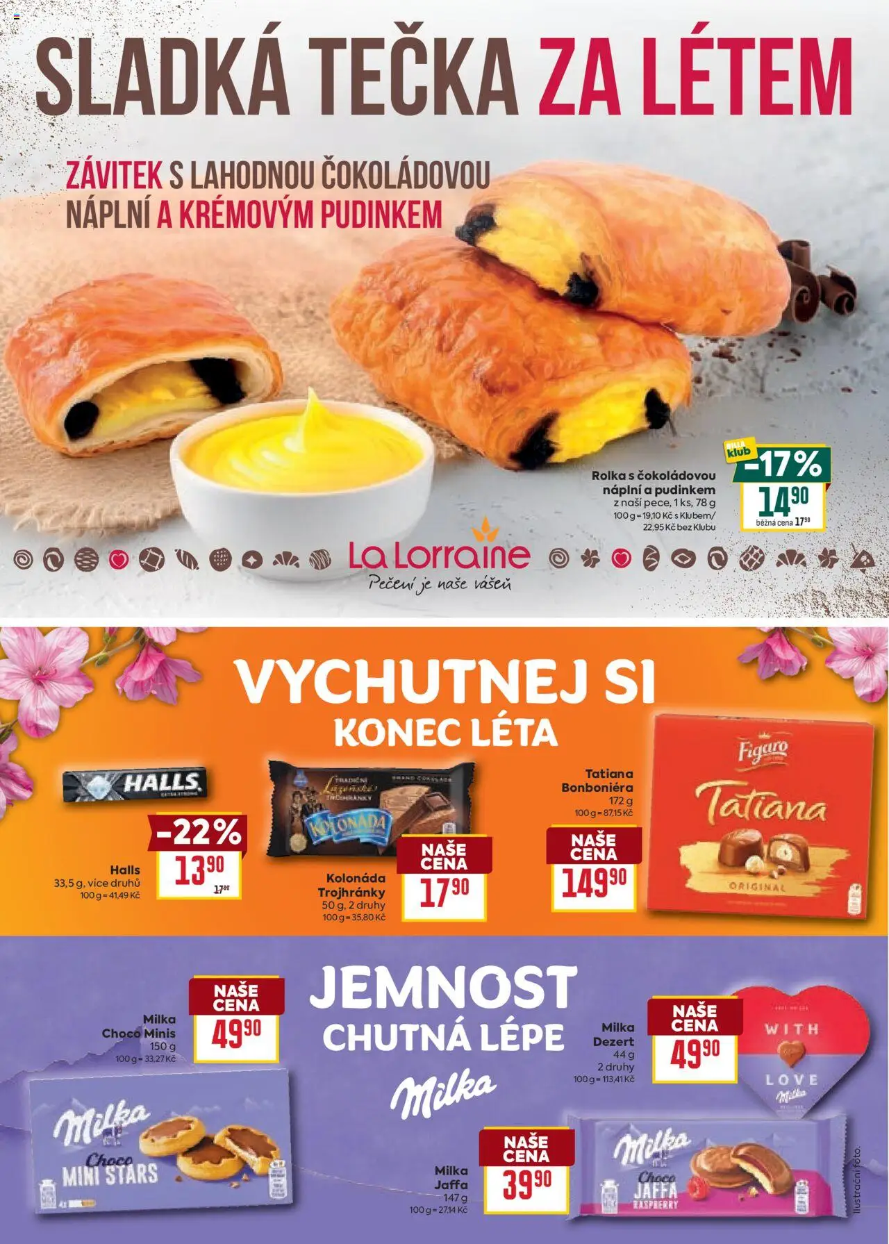 Billa leták - Partneři od 13.08.2025 | Strana: 12 | Produkty: Milka, Bonboniéra
