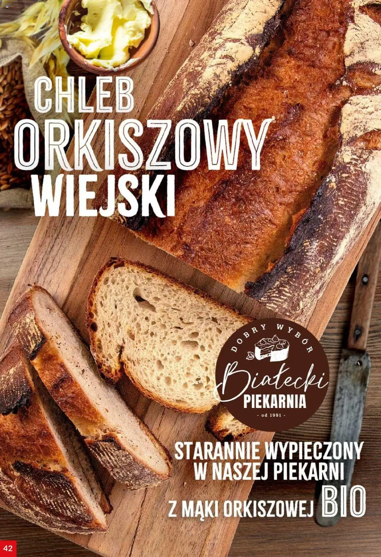 Twój Market Gazetka od 30.07.2025 | Strona: 42 | Produkty: Piekarnia, Chleb
