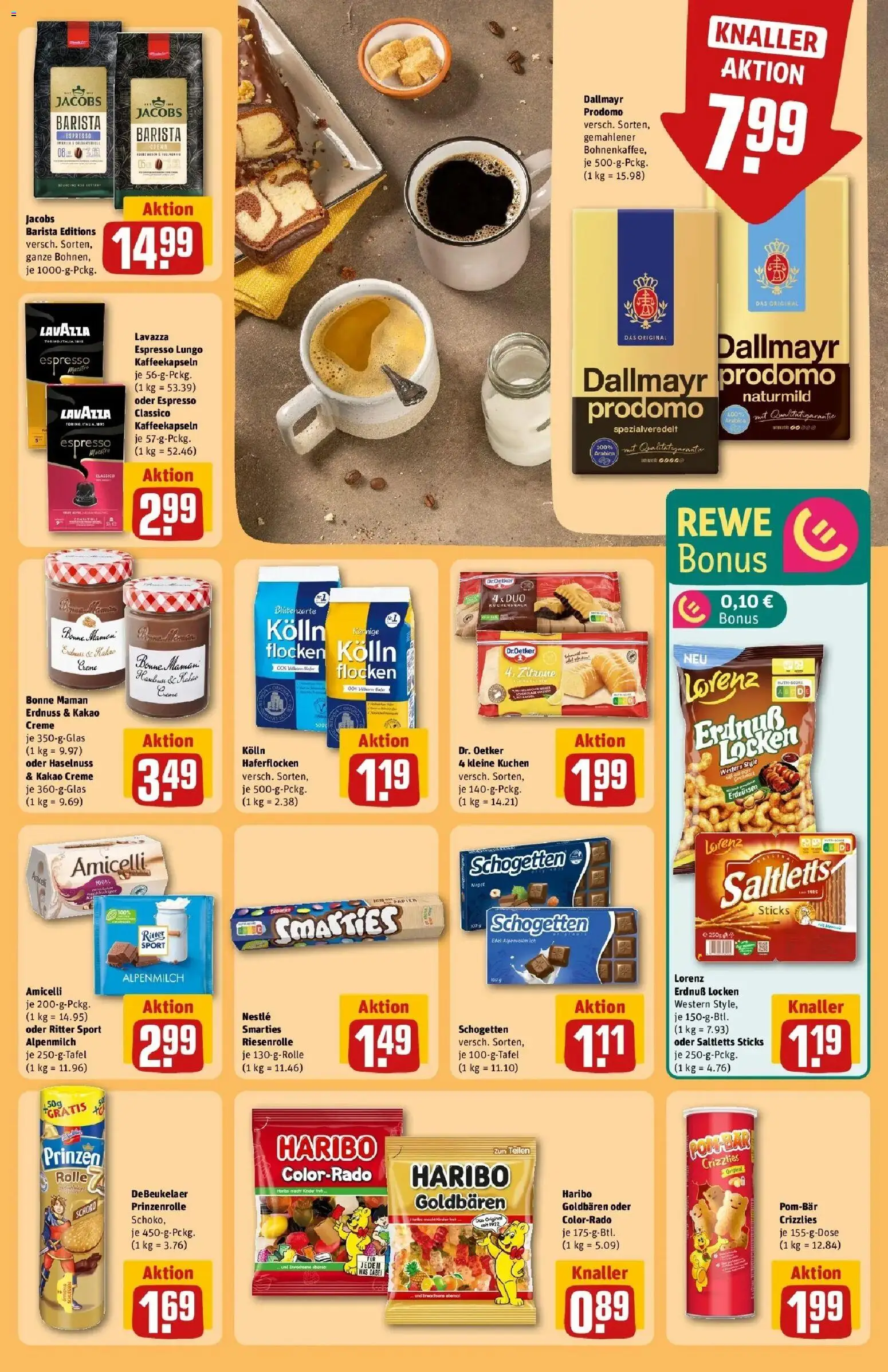 Rewe prospekt Bad Zwischenahn	 – gültig ab 22.02.2026 | Seite: 27 | Produkte: POM-BÄR, Dallmayr, Zitrone, Bonne maman