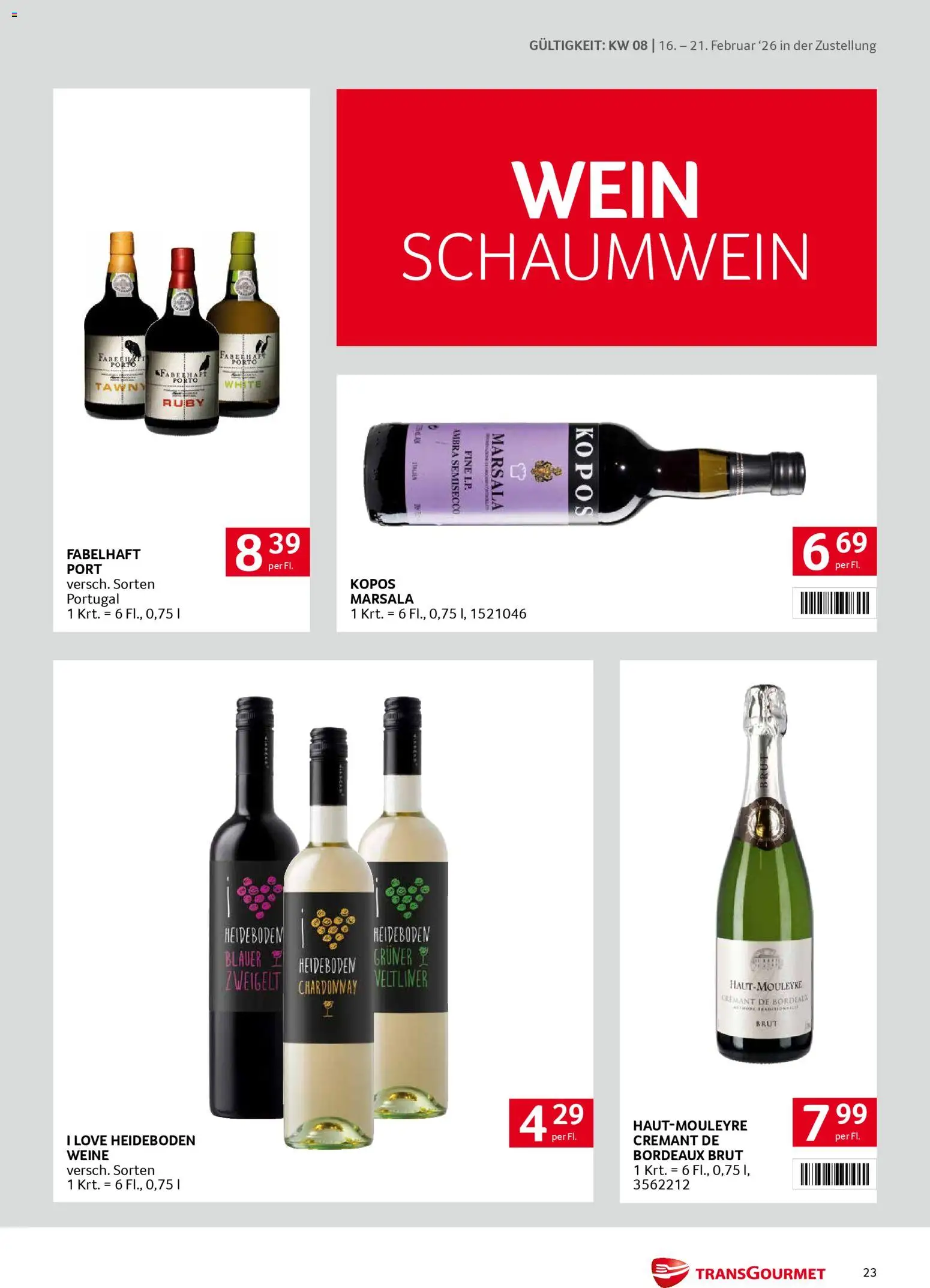 Transgourmet Zustellaktion gültig ab 16.02.2026 | Seite: 23