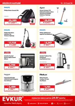 16.01.2026 tarihinden itibaren geçerli olan Evkur kataloğu önizlemesi | Sayfa: 5