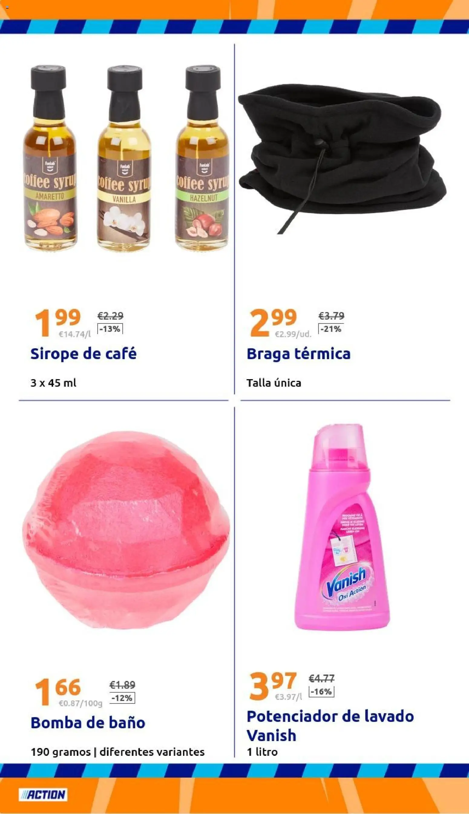 Action - Action ES week 3 2026 │ válido desde el 14.01.2026 | Página: 22 | Productos: Café, Braga, Baño
