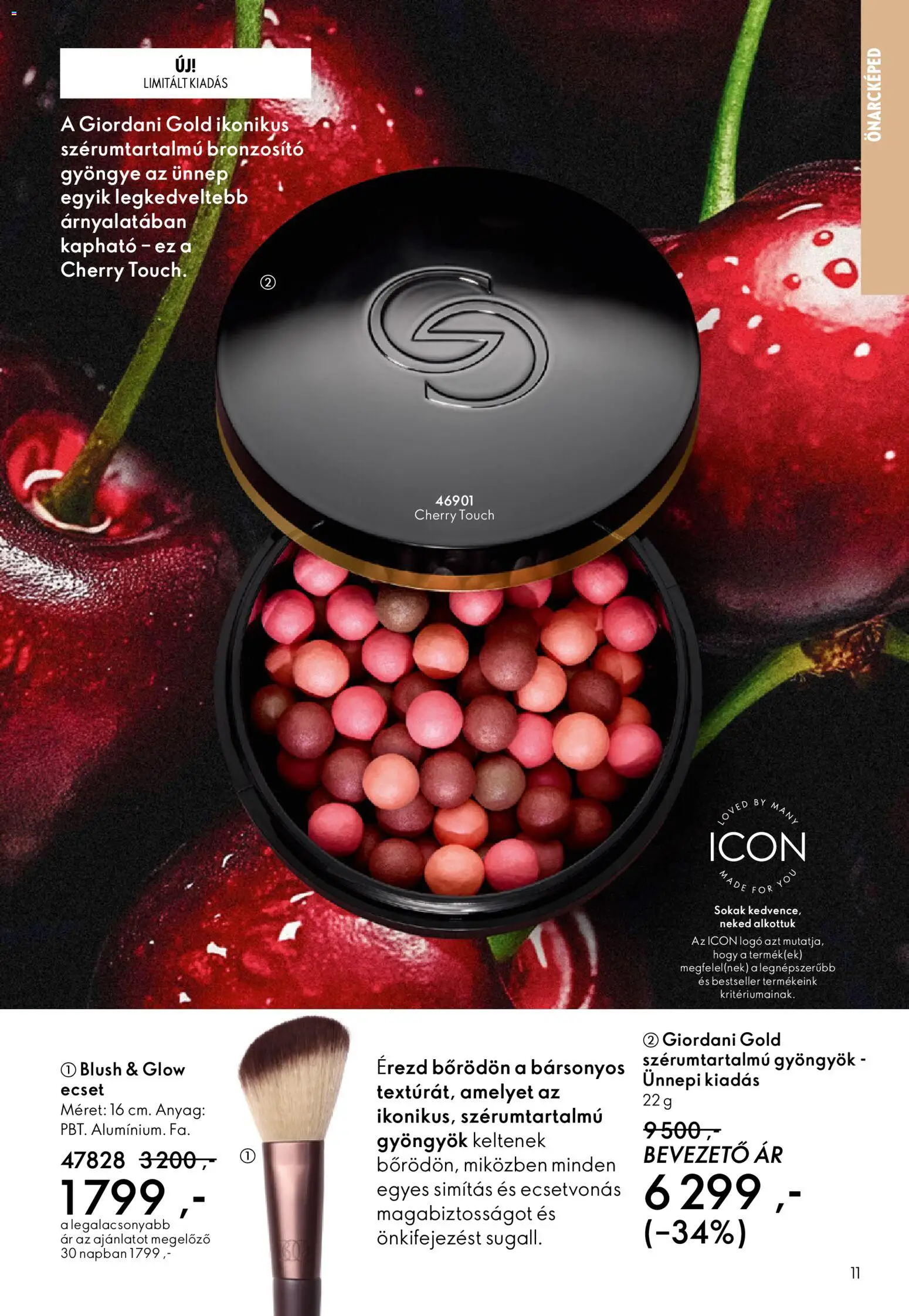 Oriflame akciós ujság - amely érvényes a következő dátumtól: 22.10.2025 | Oldal: 11 | Termékek: Bronzosító, Ecset