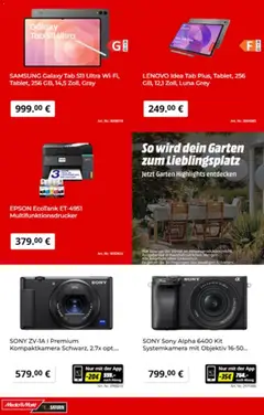 Media Markt Prospekt 	 ab 07.04.2026 gültig | Seite: 3 | Produkte: Lenovo, Epson, Sony, Objektiv