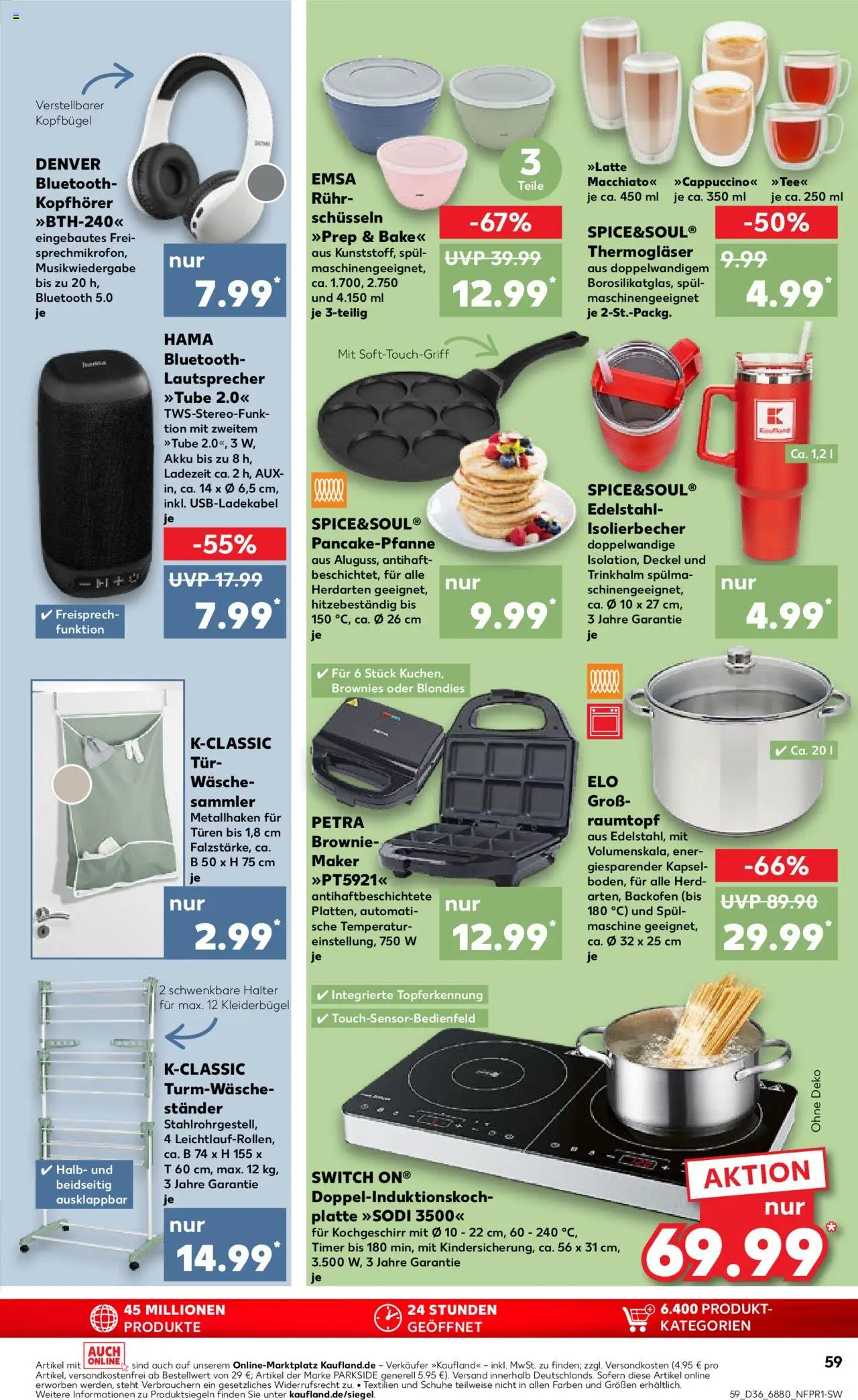 Kaufland prospekt Völklingen	 – gültig ab 07.09.2025 | Seite: 59 | Produkte: Lautsprecher, Tür, Kleiderbügel, Backofen