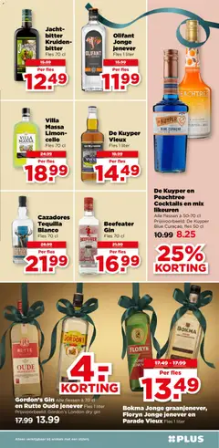 Beefeater Gin, Fles 70 cl - Voorbeeld van een folder van Plus, geldig van 26.11.2025 | Pagina: 26 | Producten: Gin, Fles, Slijterij