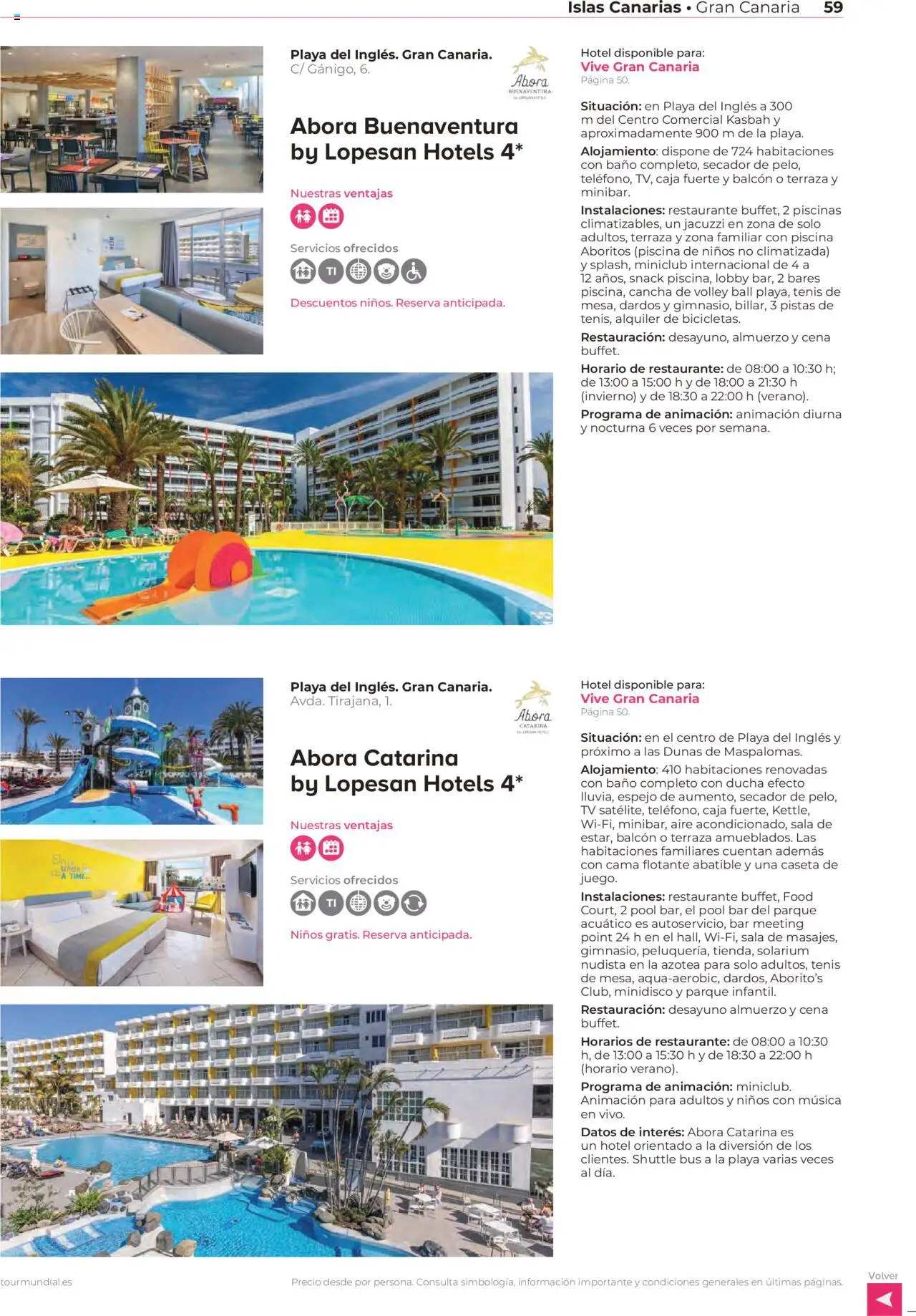 Viajes El Corte Inglés - Costas e islas │ válido desde el 26.03.2025 | Página: 59 | Productos: Cama, Caja, Ducha, Espejo