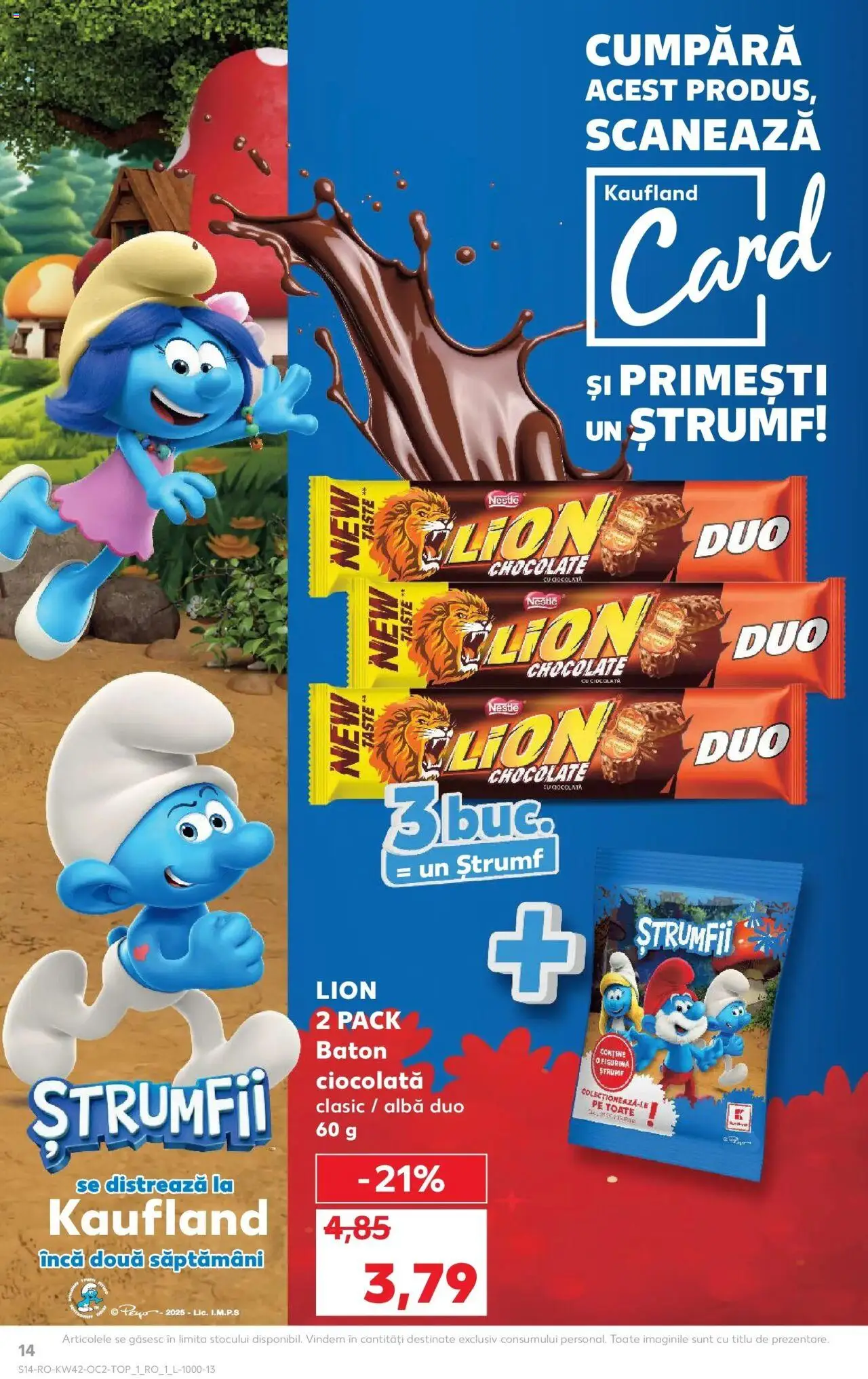 Noul catalog Kaufland – valabil de la 15.10.2025 | Pagină: 14 | Produse: Ciocolată