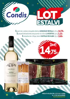 Vista previa Condis folleto life válido desde el 22.10.2025