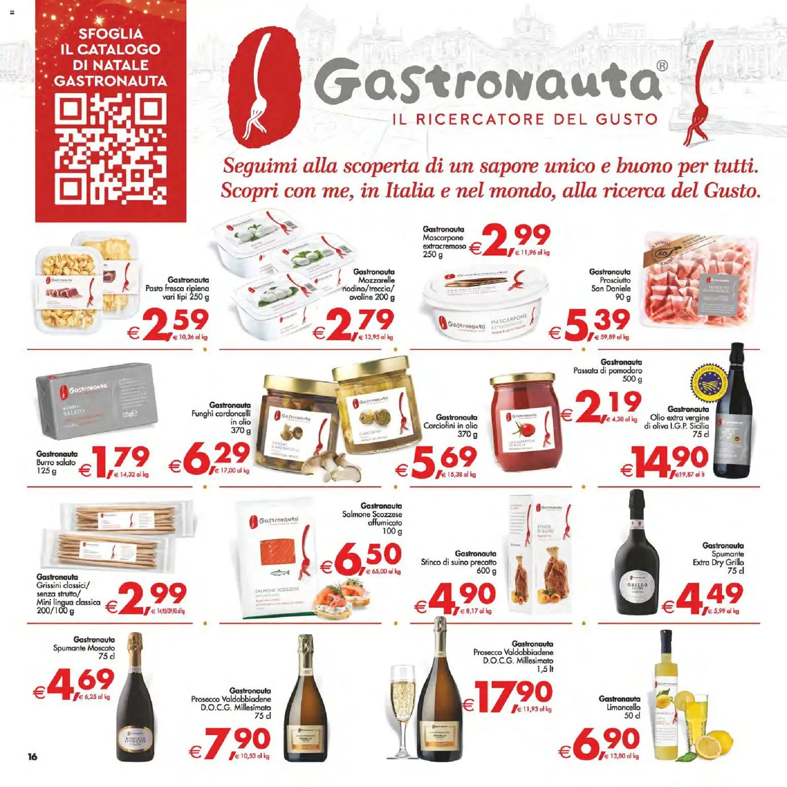 Volantino Decò del 16.12.2025 | Pagina: 17 | Prodotti: Prosciutto, Spumante, Olio extra vergine, Olio di Oliva