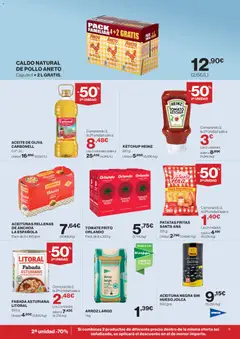 Vista previa Hipercor catálogo válido desde el 09.04.2026 | Página: 5 | Productos: Aceite, Arroz, Aceite de oliva, Caja