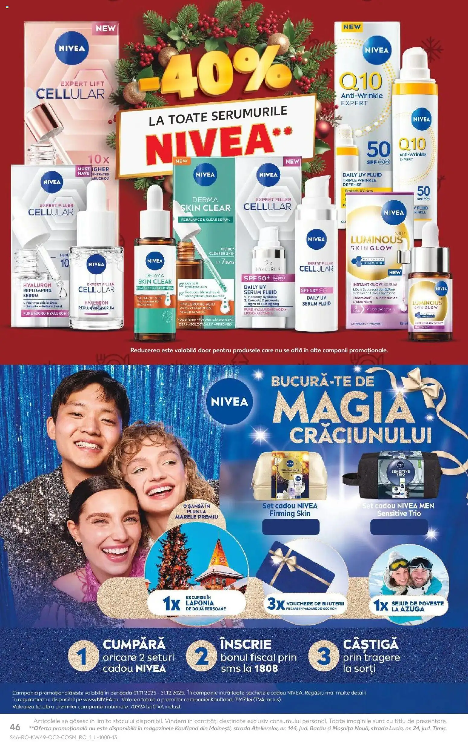 Noul catalog Kaufland – valabil de la 03.12.2025 | Pagină: 46 | Produse: Serum, Aloe vera