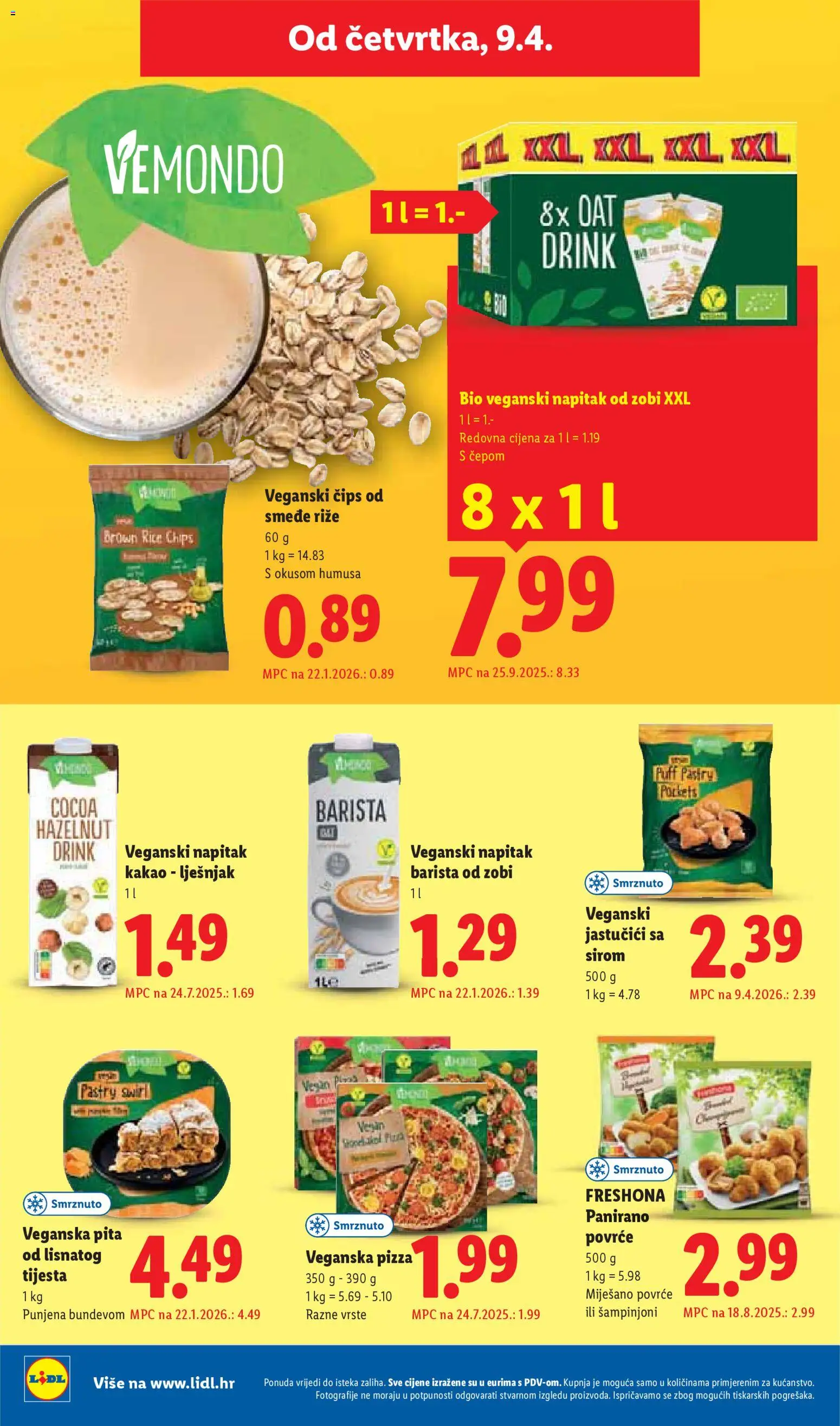 Lidl katalog | vrijedi od 07.04.2026 | Stranica: 64 | Proizvodi: Čips, Lješnjak, Povrće, Kakao