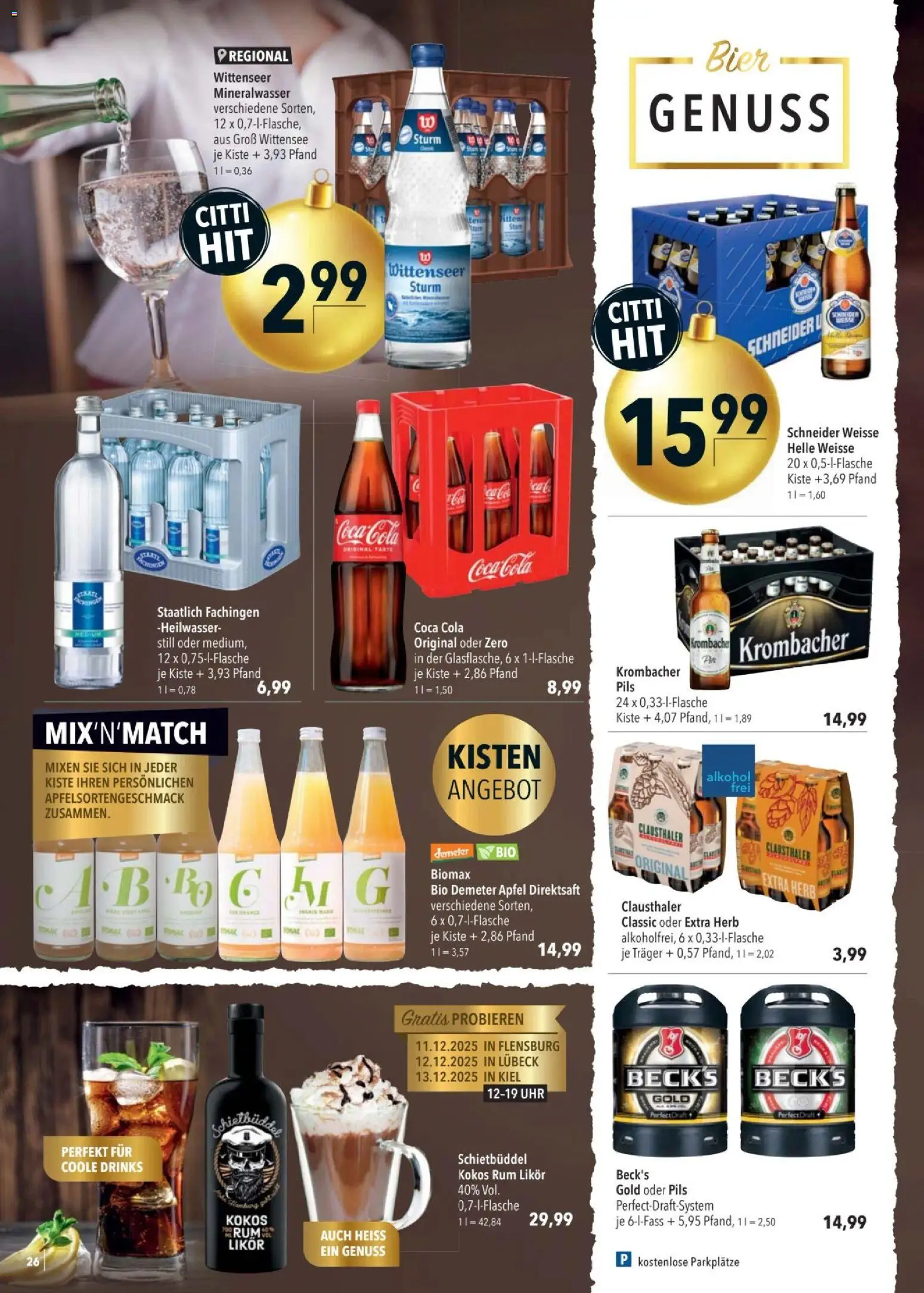 CITTI tilbudsavis – gyldig fra 10.12.2025 | Side: 26 | Produkter: Coca Cola, Cola