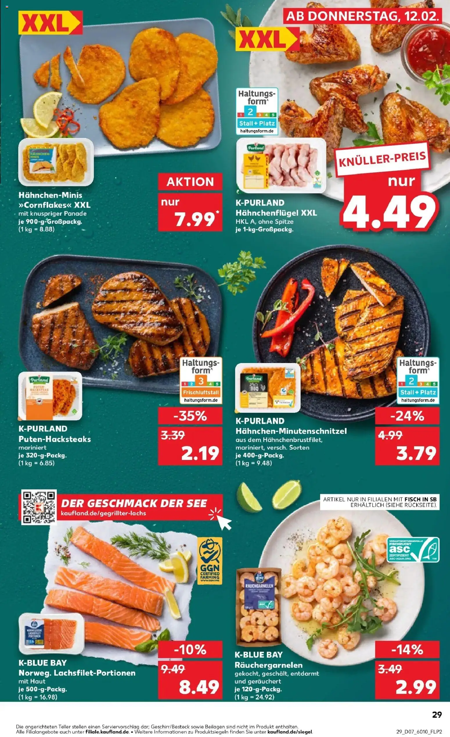 Kaufland prospekt Hechingen	 – gültig ab 16.02.2026 | Seite: 29 | Produkte: Fisch