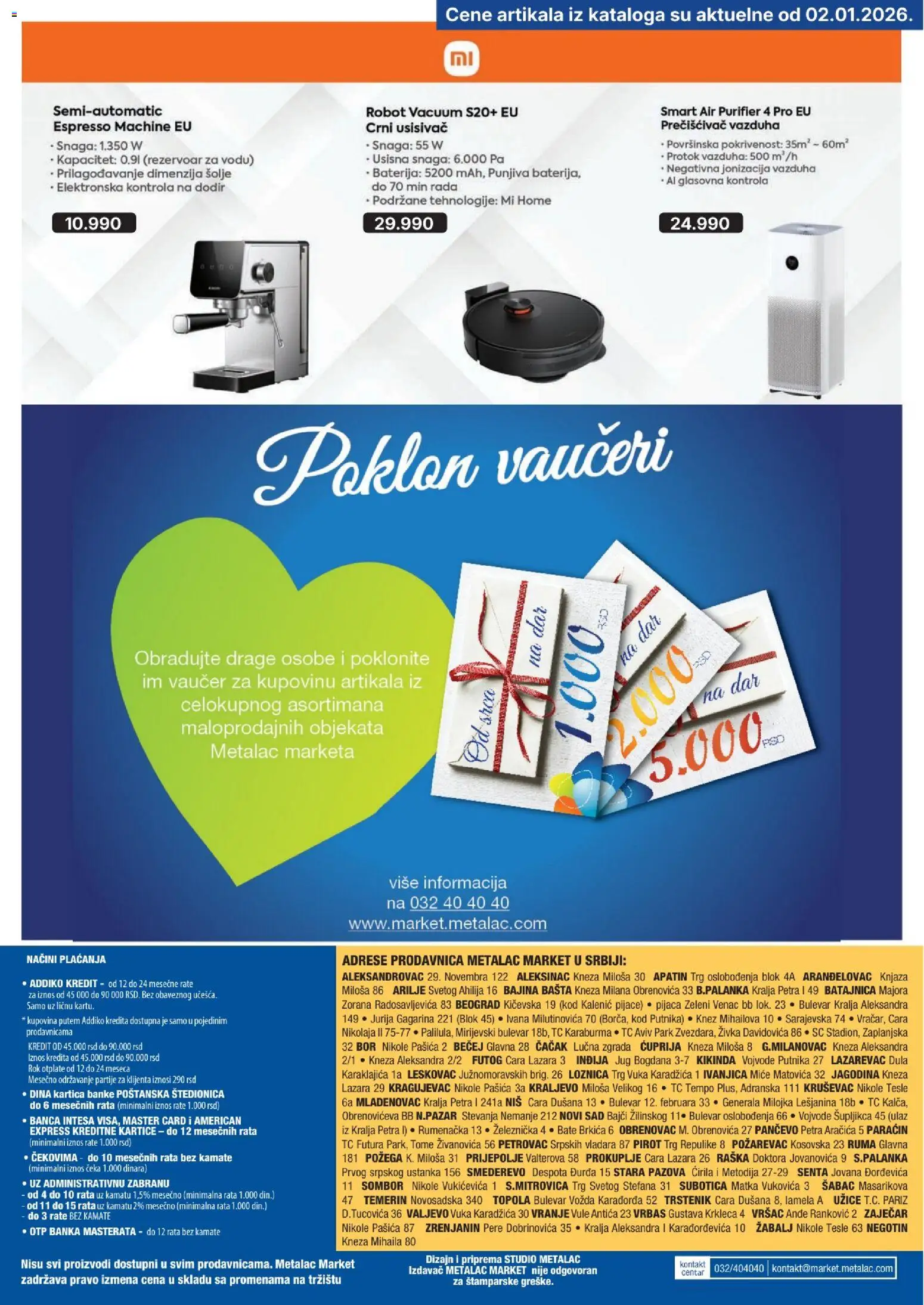 Metalac Market katalog - važi od 01.01.2026 | Strana: 13 | Proizvode: Robot, Baterija