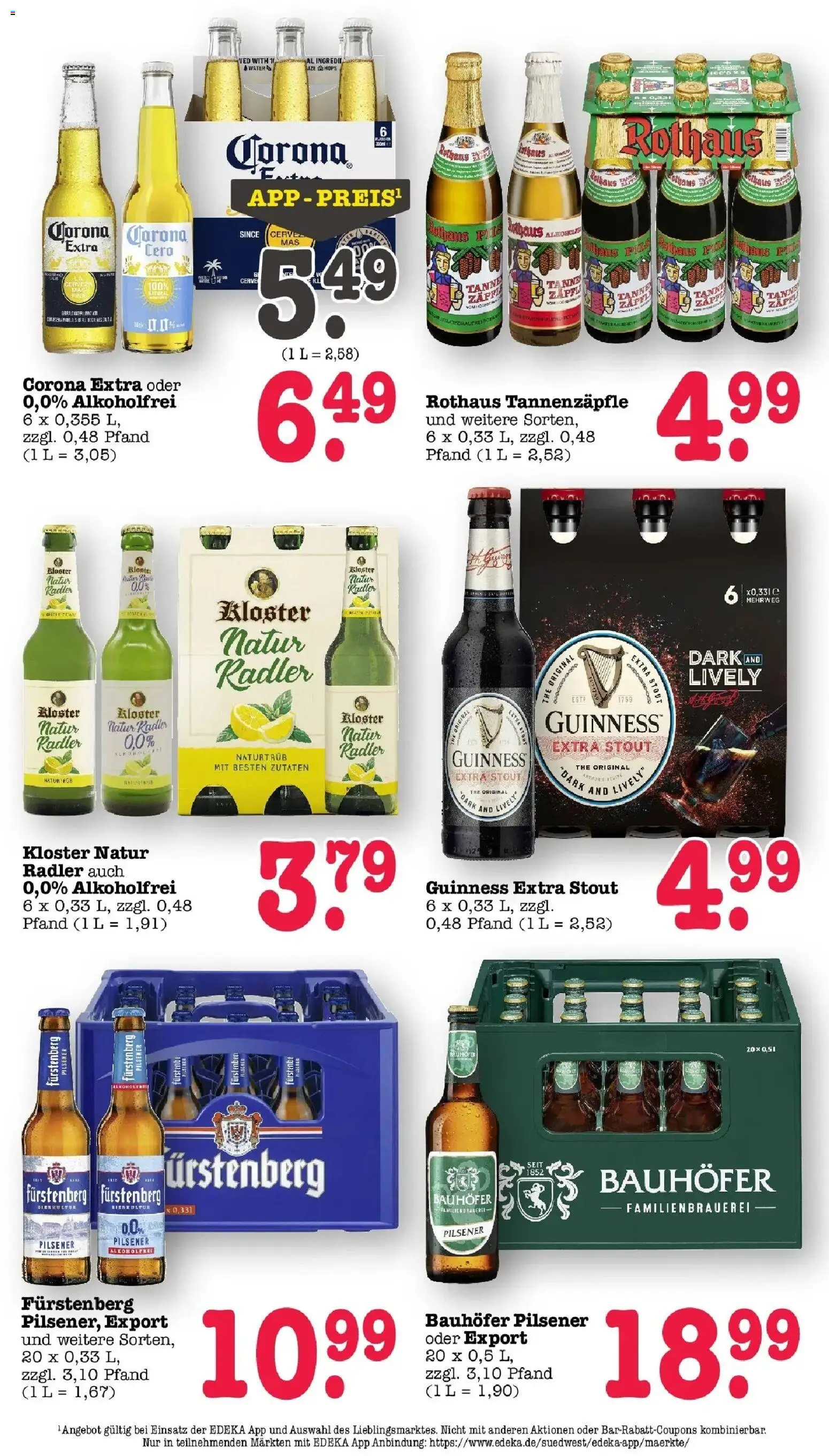 Edeka prospekt Bühlertal	 – gültig ab 01.03.2026 | Seite: 40 | Produkte: Radler