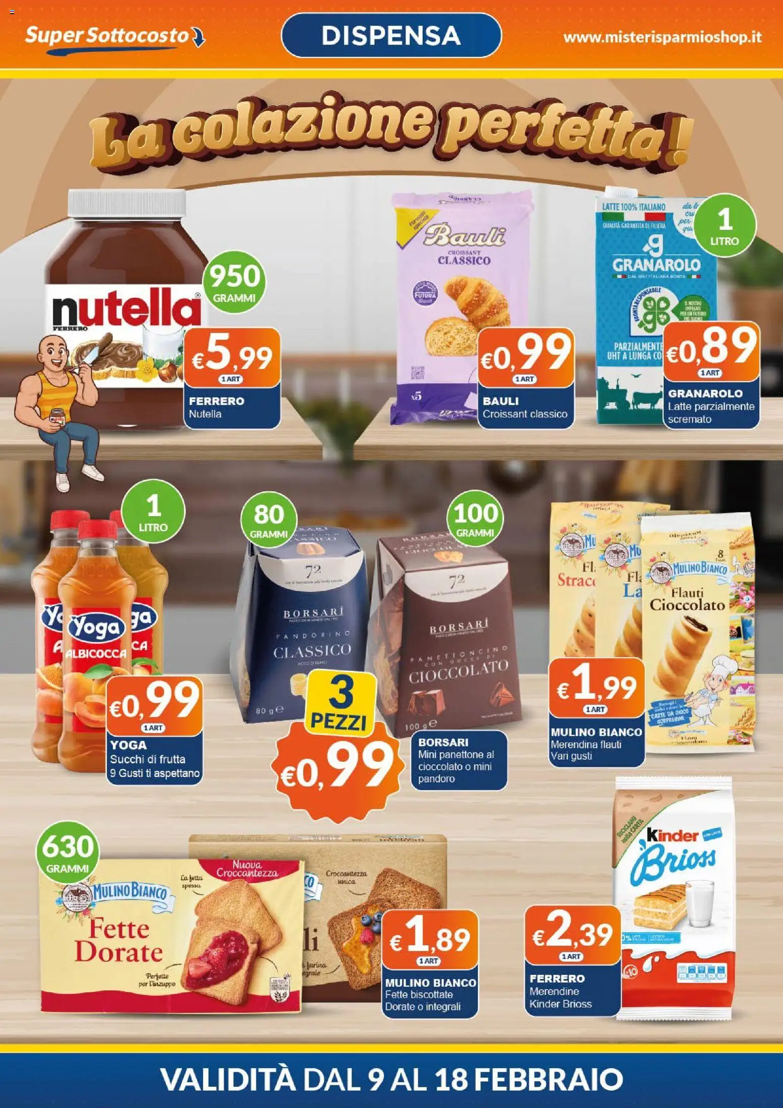 Volantino Mister Risparmio del 09.02.2026 | Pagina: 2