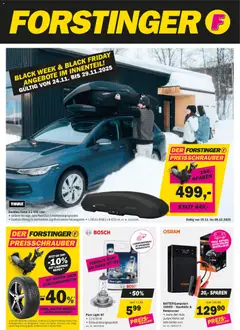 Forstinger - Black Friday ab 19.11.2025 gültig