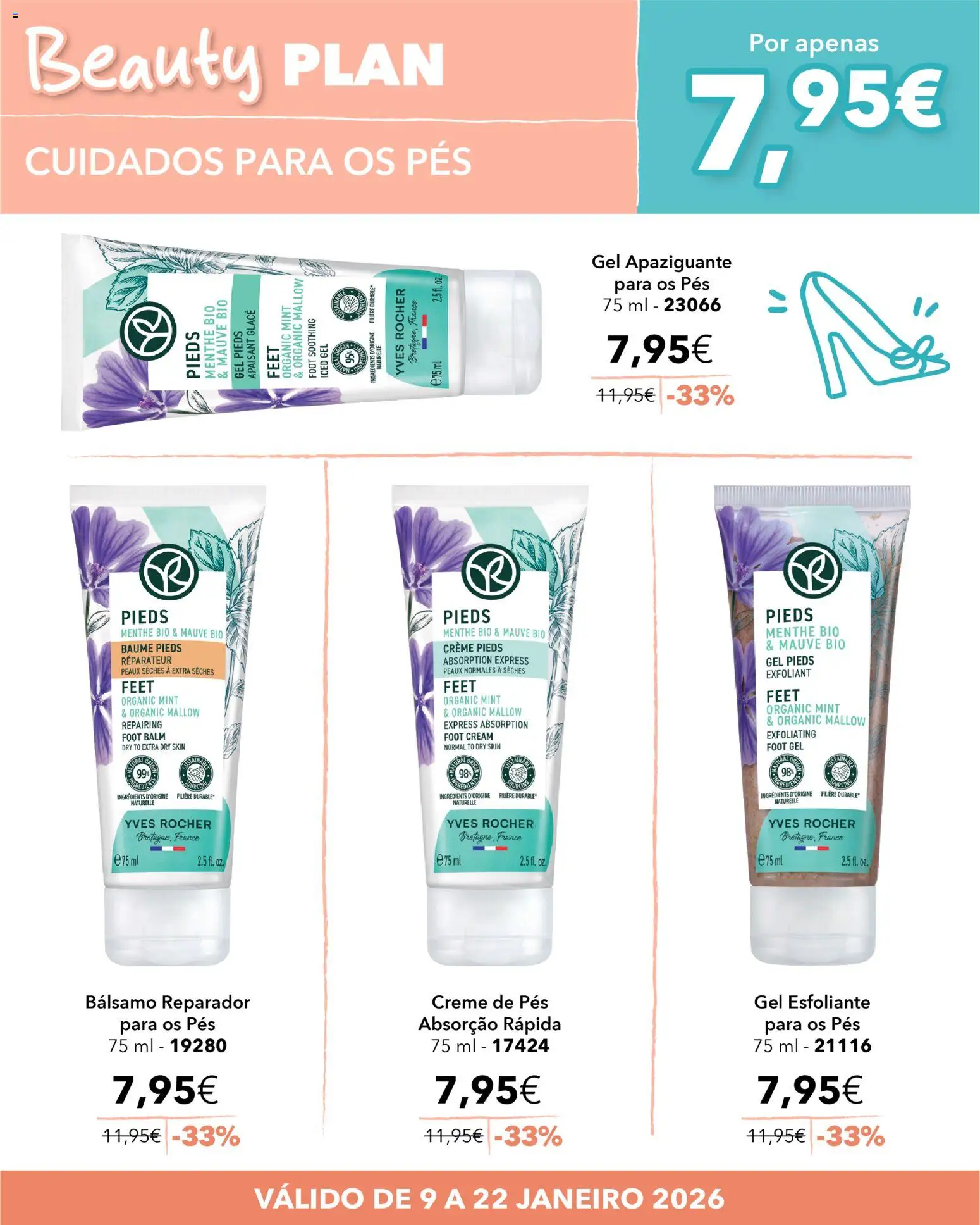 Yves Rocher - Beauty plan │ válido de 09.01.2026 | Página: 3 | Produtos: Creme