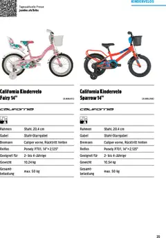 Jumbo Aktionen Dein Velo 2025 ab 21.02.2025 gültig | Seite: 35 | Produkte: Gewicht