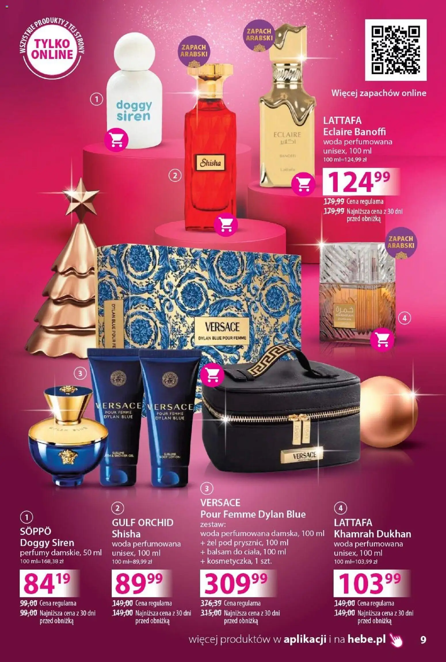 Hebe Gazetka - Katalog od 02.12.2025 | Strona: 9 | Produkty: Perfumy, Zapach, Woda