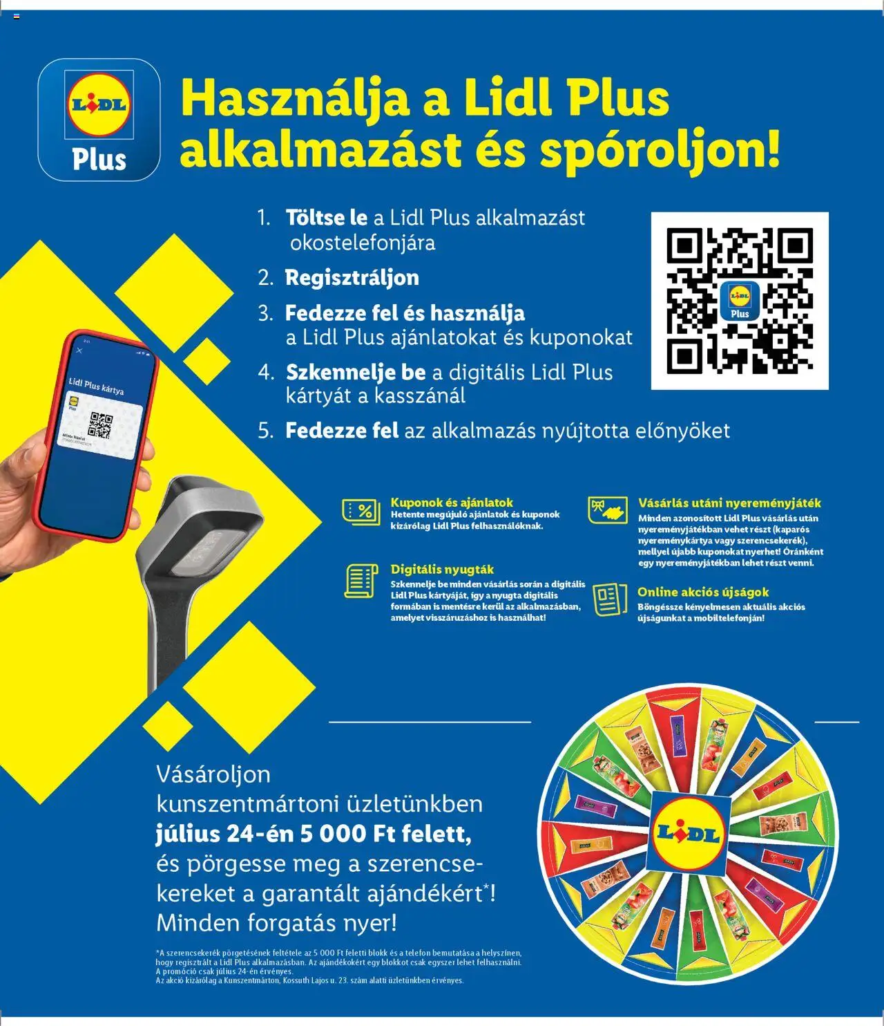 Lidl akciós ujság - amely érvényes a következő dátumtól: 24.07.2025 | Oldal: 2 | Termékek: Telefon
