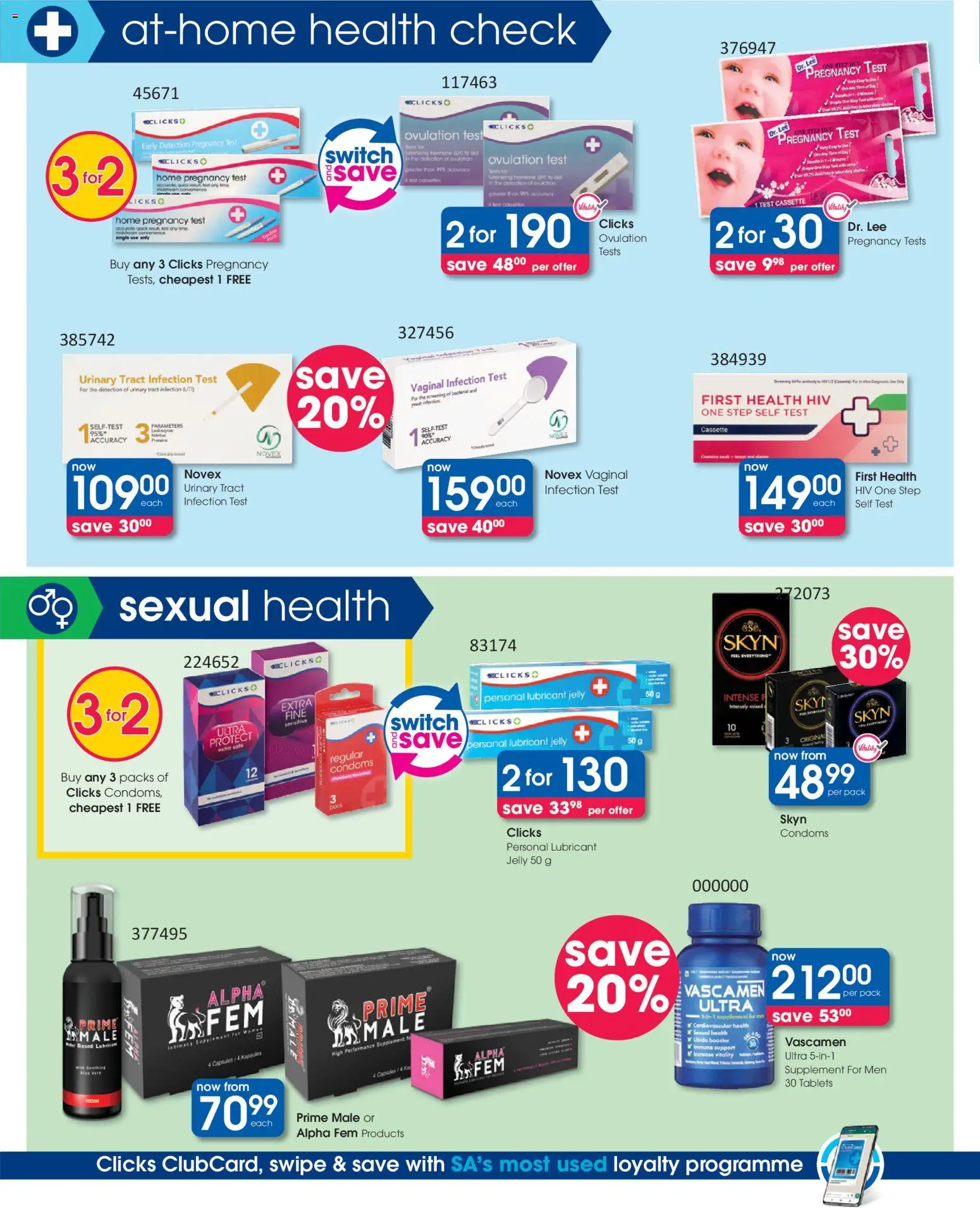 New Clicks catalogue – valid from 23.10.2025 | Page: 20 | Products: Switch