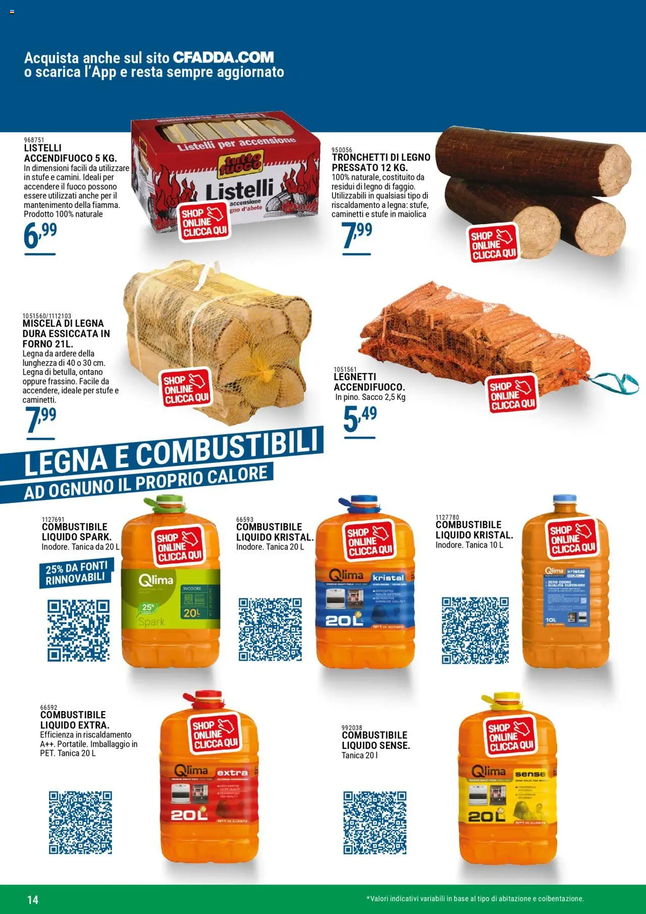 Volantino CFadda del 01.10.2025 | Pagina: 14 | Prodotti: Tanica, Forno