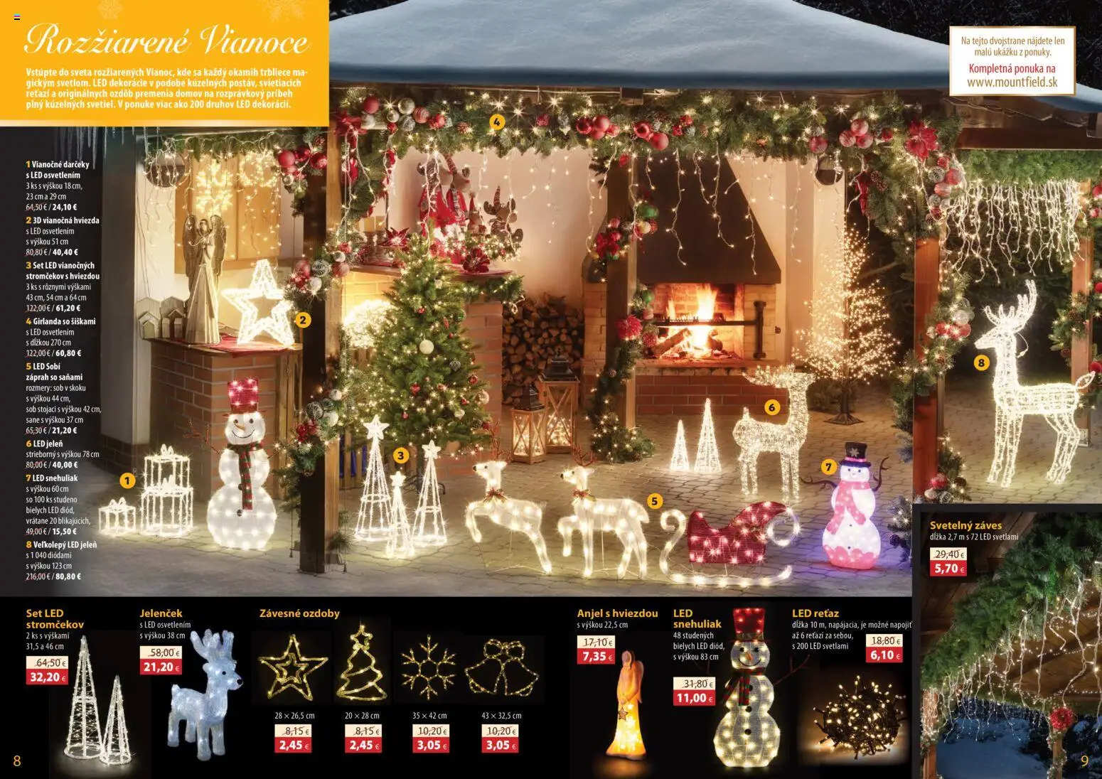 Nové Mountfield akcie – leták je platný od 24.11.2025 | Strana: 5 | Produkty: Led