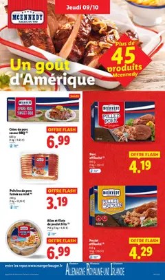 LIDL - Prévisualisation de Poitrine de porc fumée au miel, 240 g Poitrine de porc fumée au miel valide à partir de 09.10.2025 | Page: 19 | Produits: Paprika, Poitrine de porc, Miel, Porc