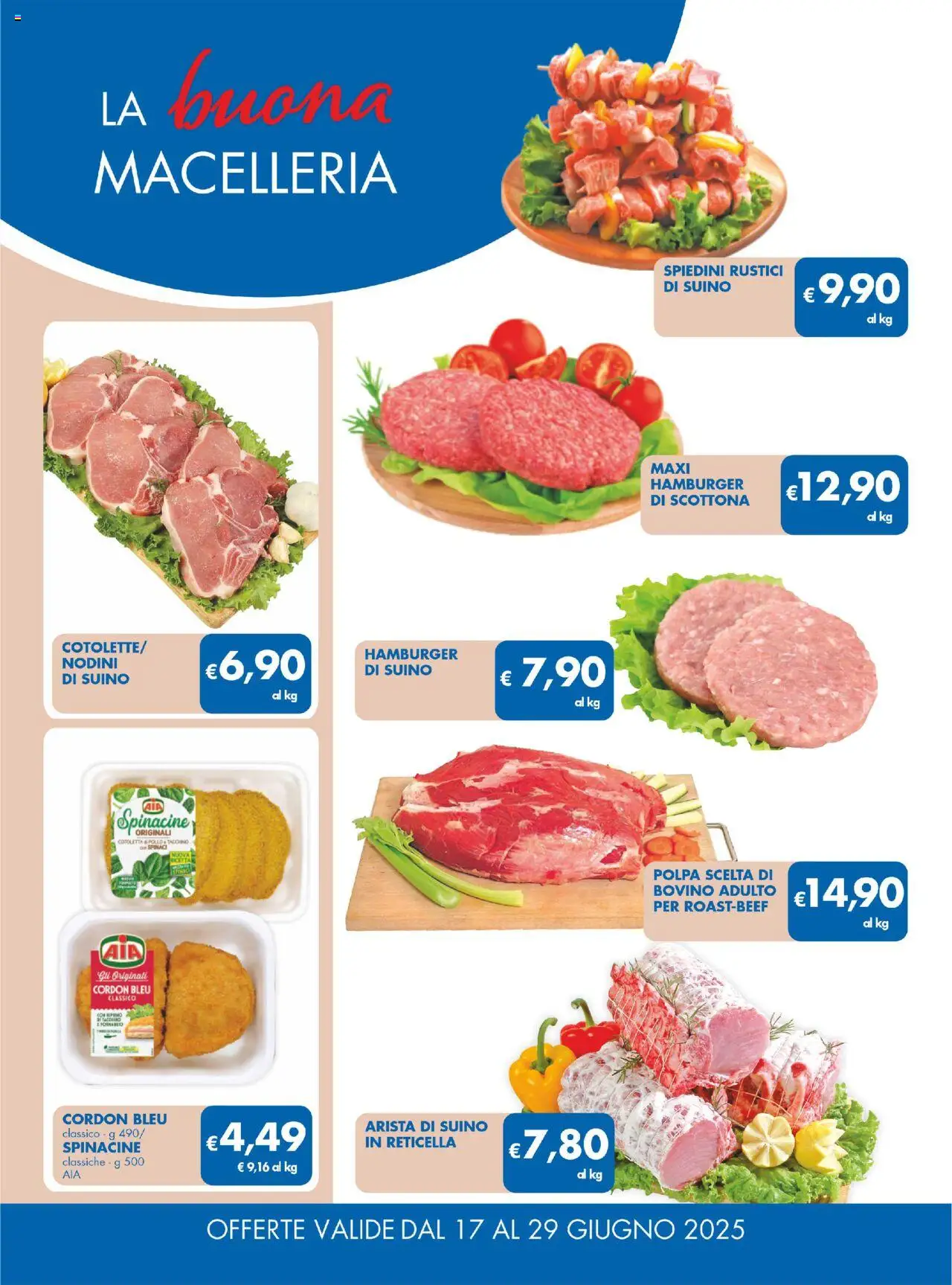 Volantino MD Discount del 17.06.2025 | Pagina: 18 | Prodotti: Tè, Suino, Hamburger, Spiedini