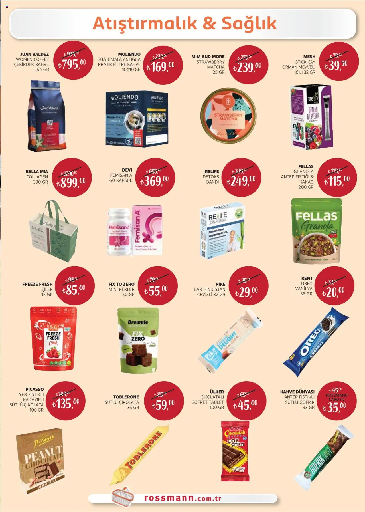 Rossmann Ekim Ev & Yaşam Kataloğu - 01.10.2025 tarihinden itibaren geçerlidir | Sayfa: 17 | Ürünler: Atıştırmalık, Gofret, Tablet, Pike
