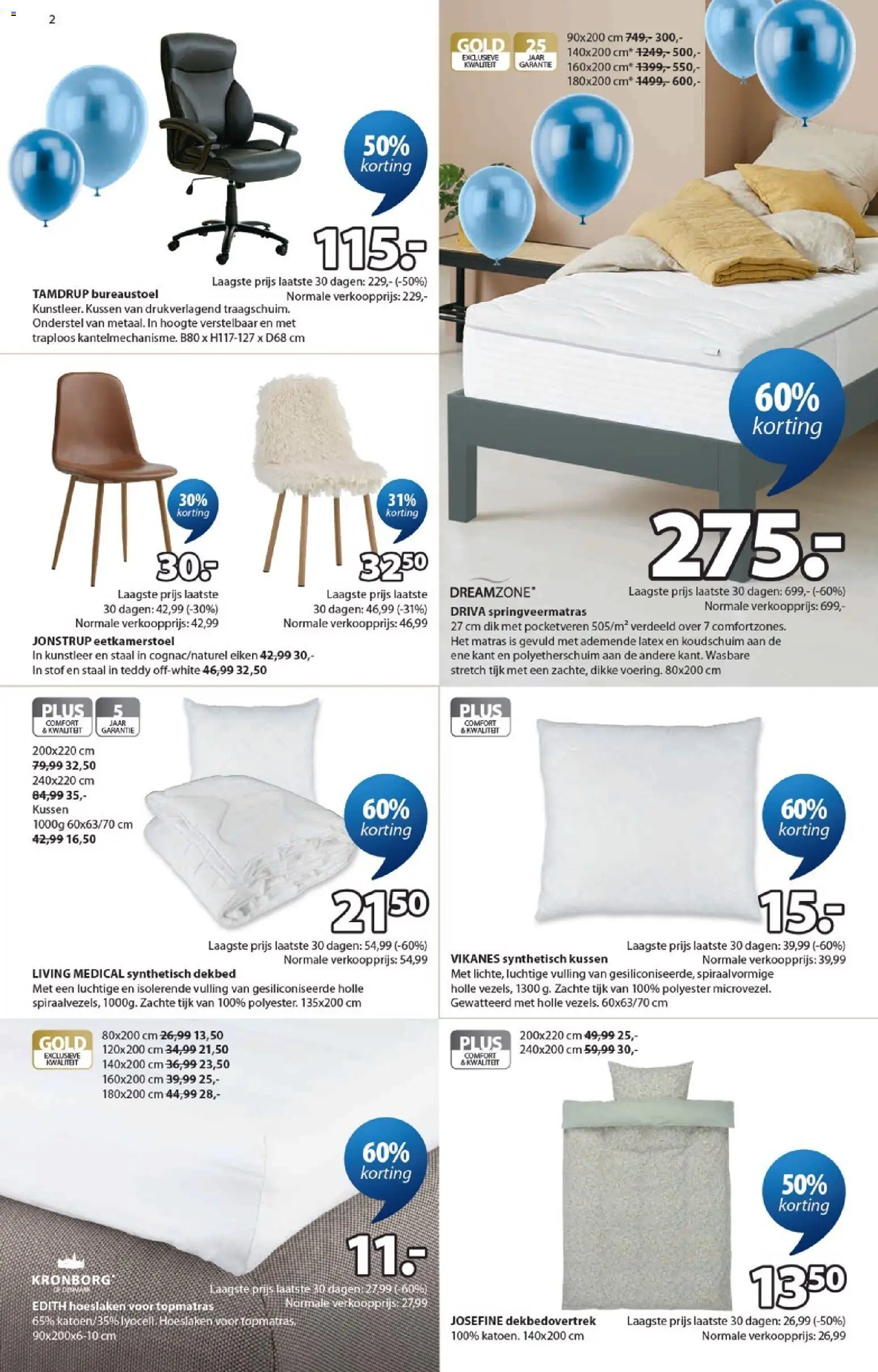 {H1} | Pagina: 2 | Producten: Peinture à l'aquarelle, Dekbed, Matras, Kussen