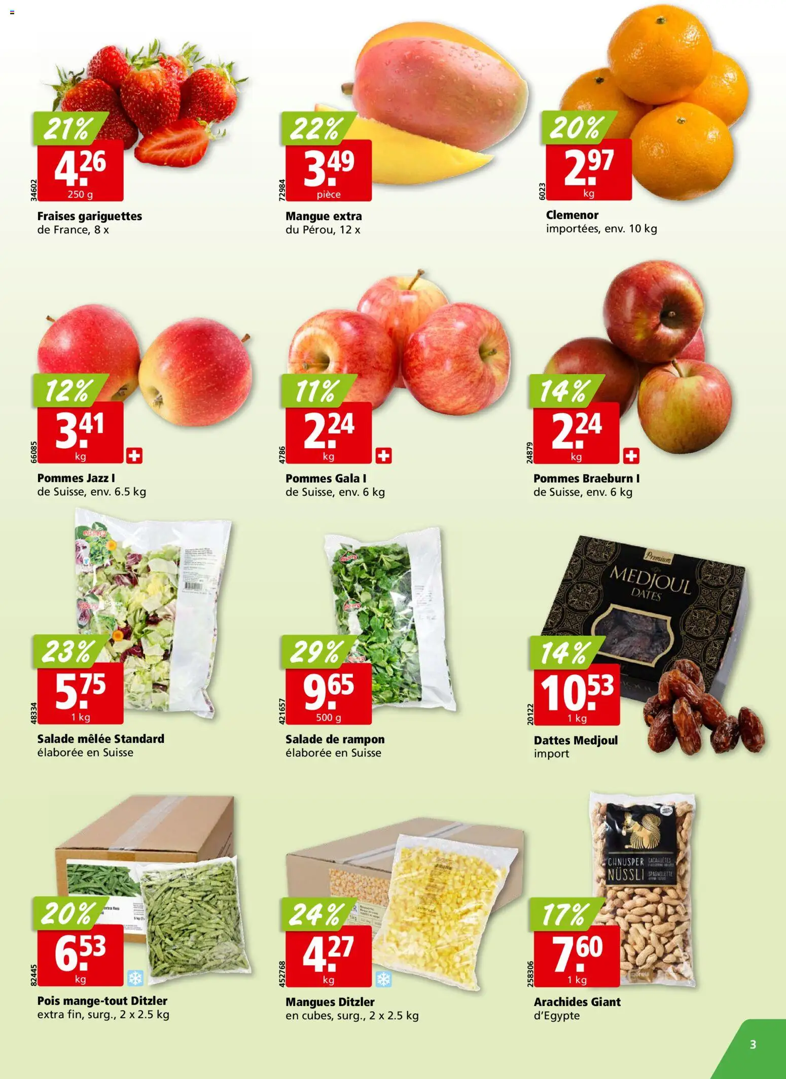 Aligro Aktionen Chavannes, Matran, Genève, Sion – gültig ab 09.02.2026 | Seite: 3