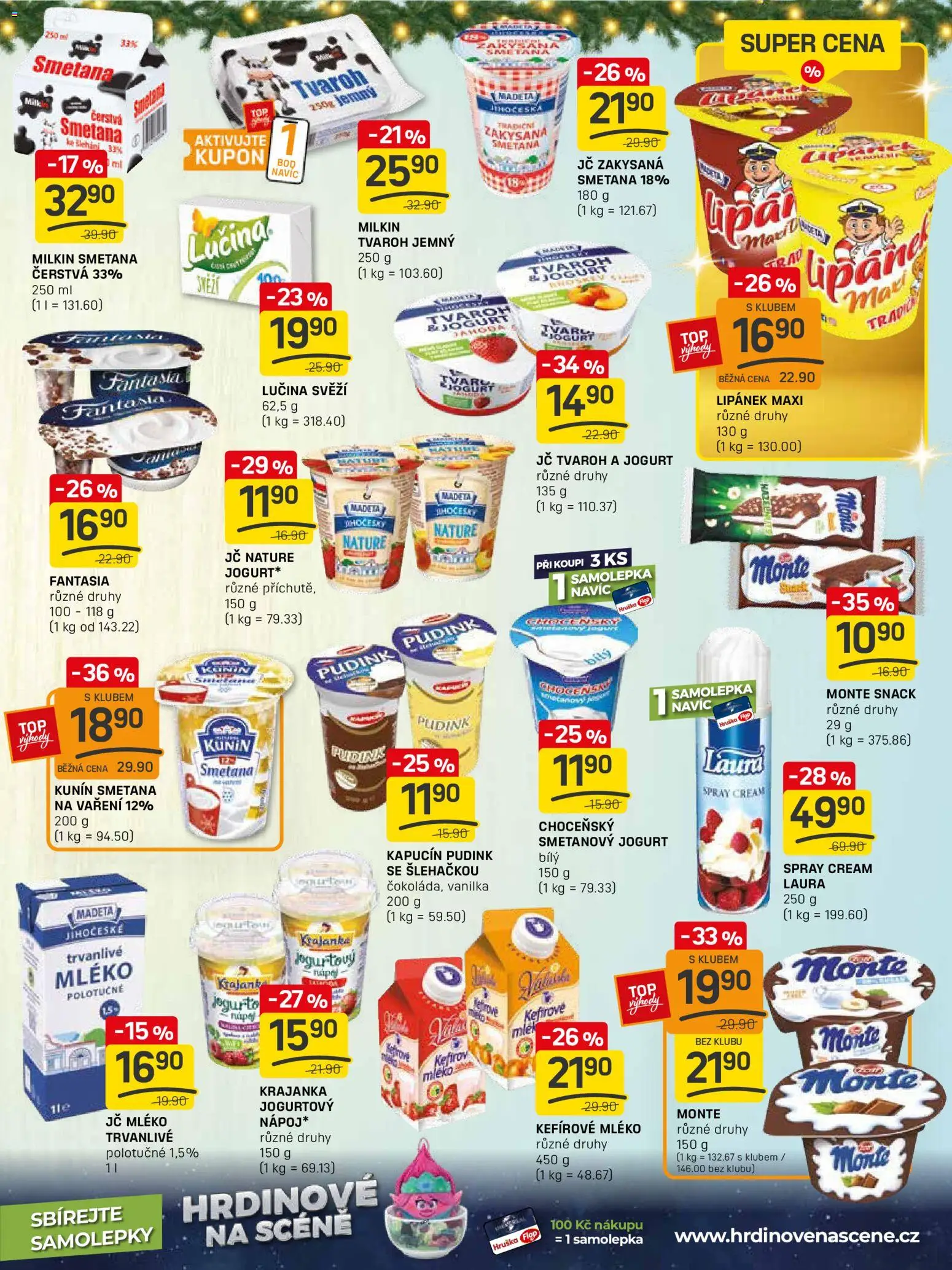 Flop leták - FlopTop od 26.11.2025 | Strana: 5 | Produkty: Lipánek, Mléko, Lučina, Smetana