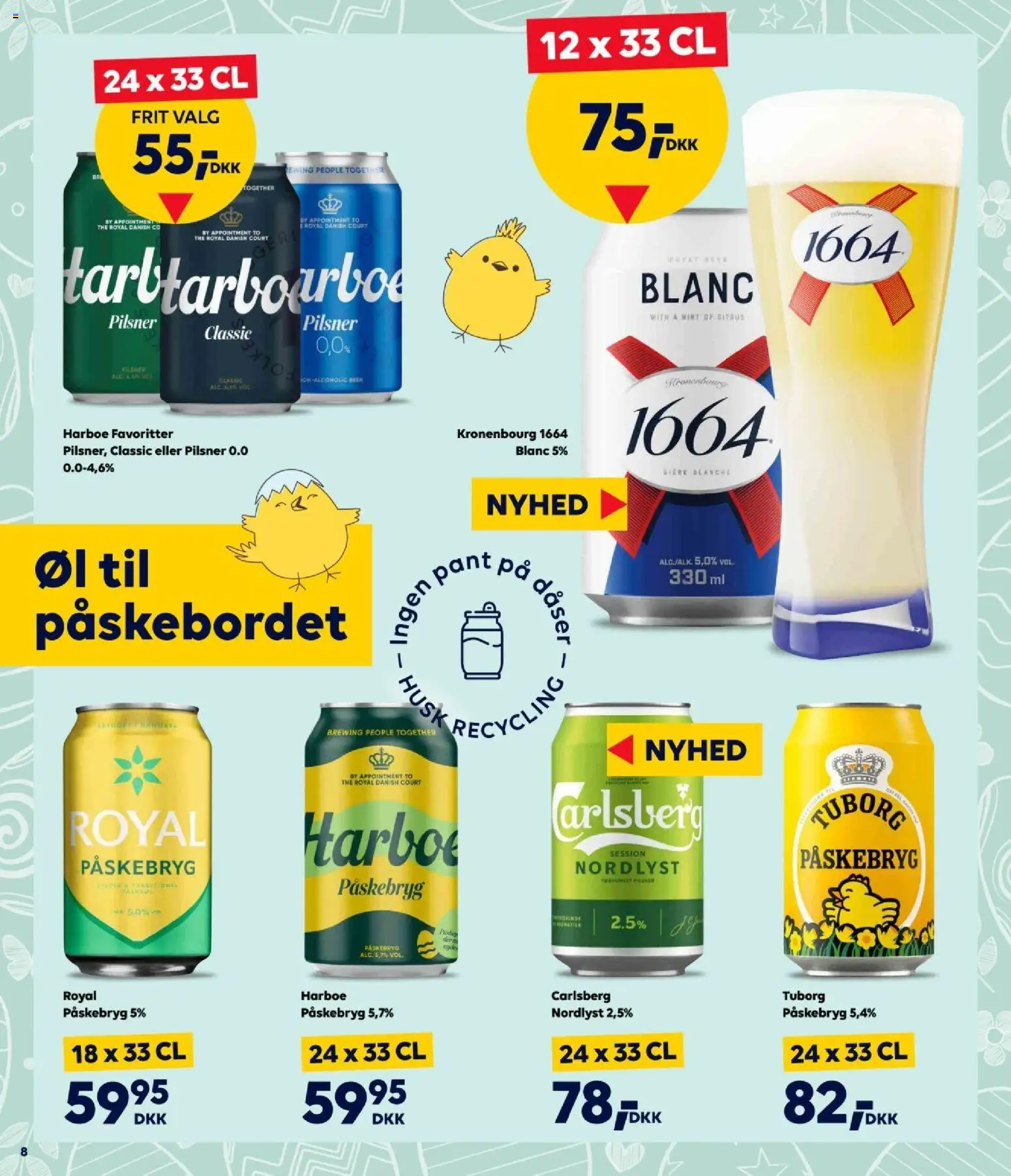 Bordershop tilbudsavis – gyldig fra 25.02.2026 | Side: 8 | Produkter: Øl