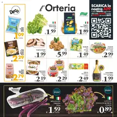 Volantino Decò del 12.09.2025 | Pagina: 23 | Prodotti: Patate, Verdure, Melanzane, Indivia