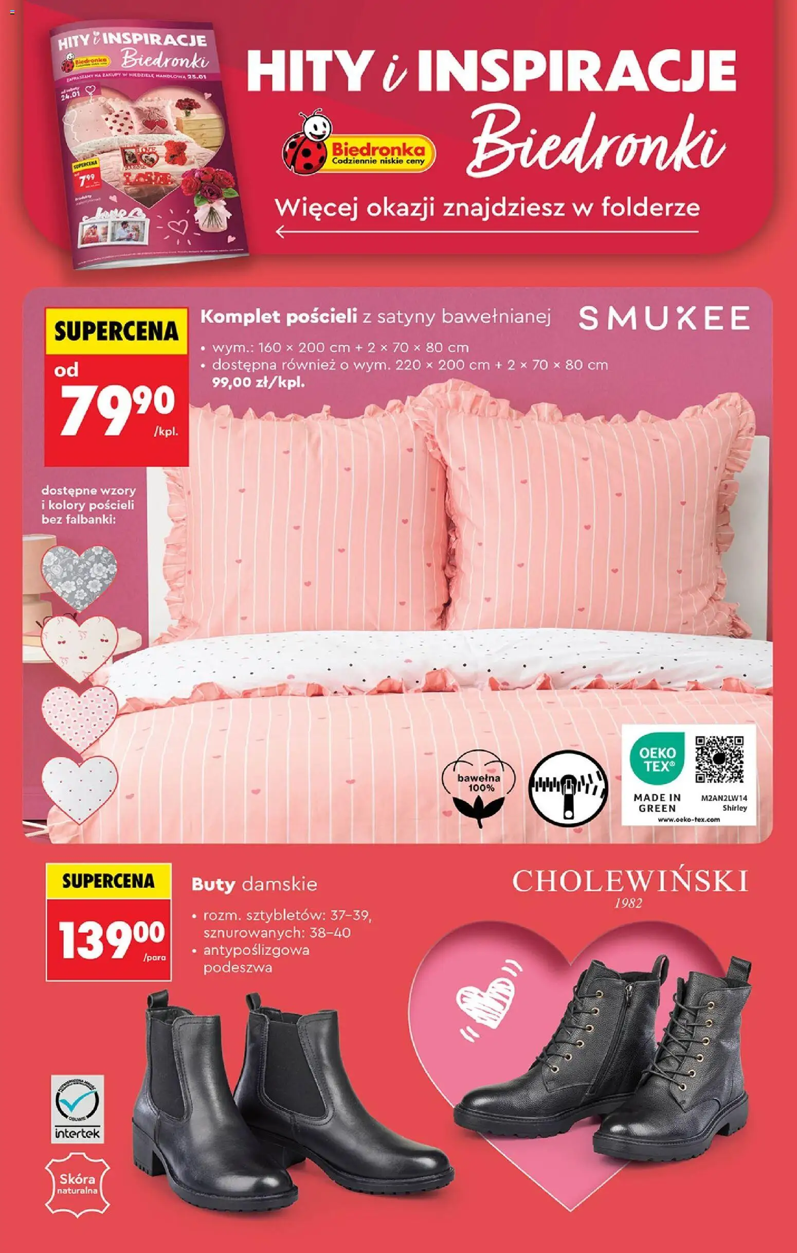 Biedronka gazetka - Oferta w tym tygodniu od 28.01.2026 | Strona: 62 | Produkty: Buty