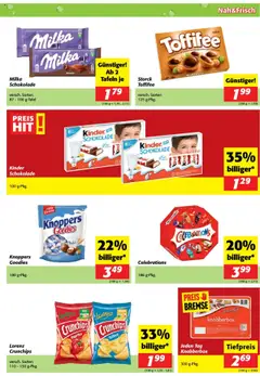Nah und Frisch Flugblatt gültig ab 20.08.2025 | Seite: 3 | Produkte: Regal, Milch, Schokolade