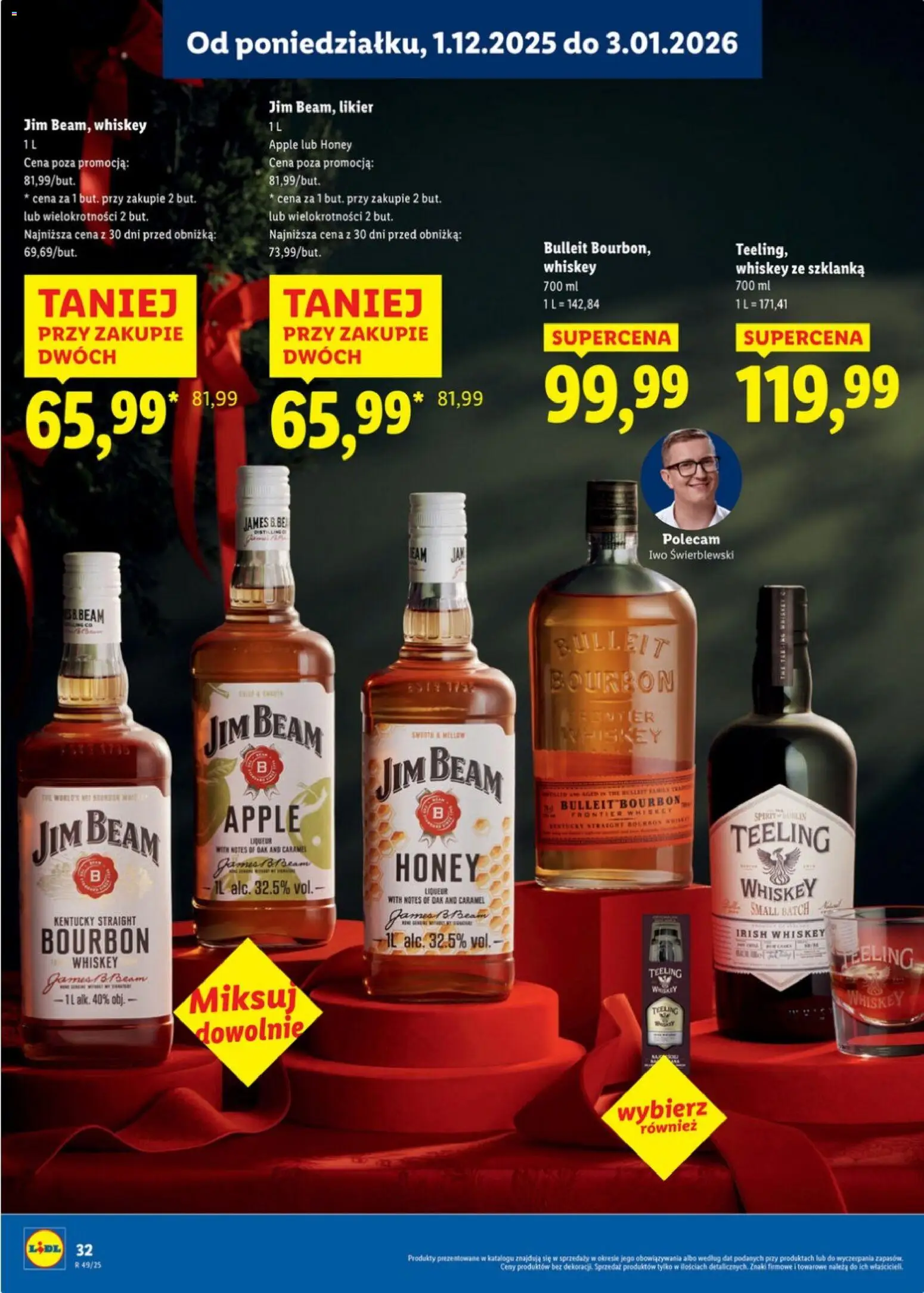 Lidl Katalog alkoholi mocnych i win od 01.12.2025 | Strona: 32