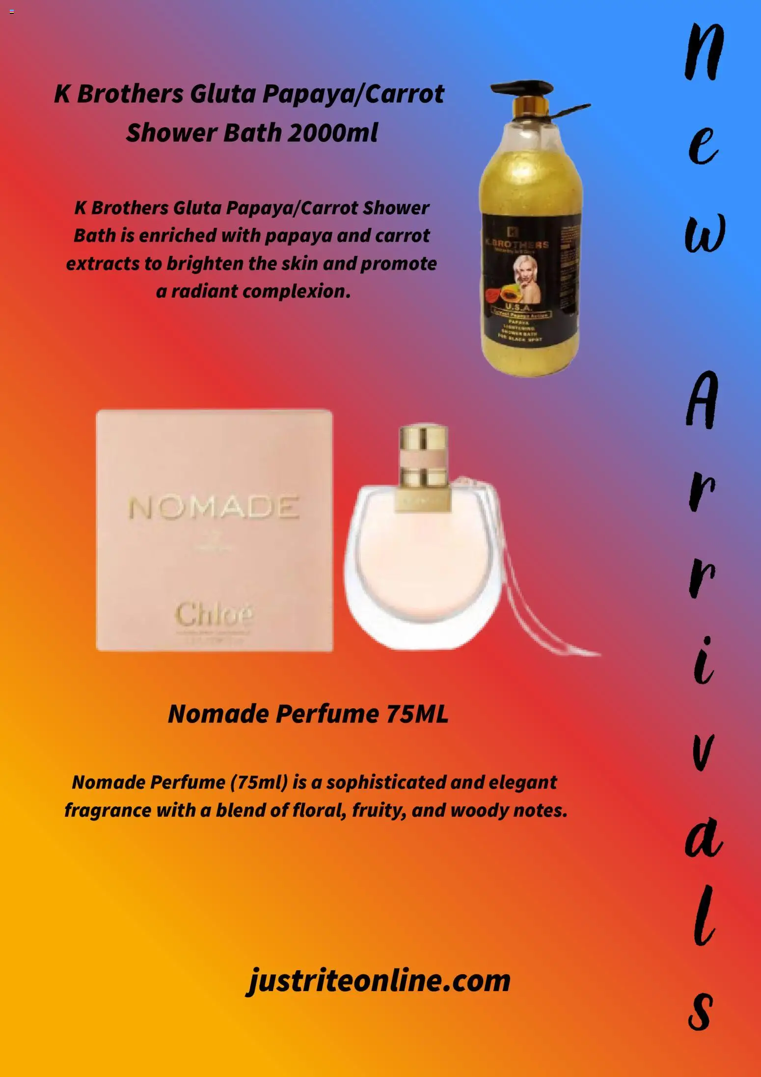 Justrite Catalogue valid from 04.11.2025 | Page: 3 | Products: Fragrance, Perfume, Bath, Shower