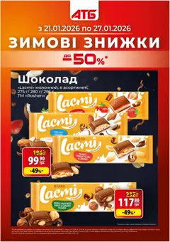 АТБ акції дійснийкції з 21.01.2026